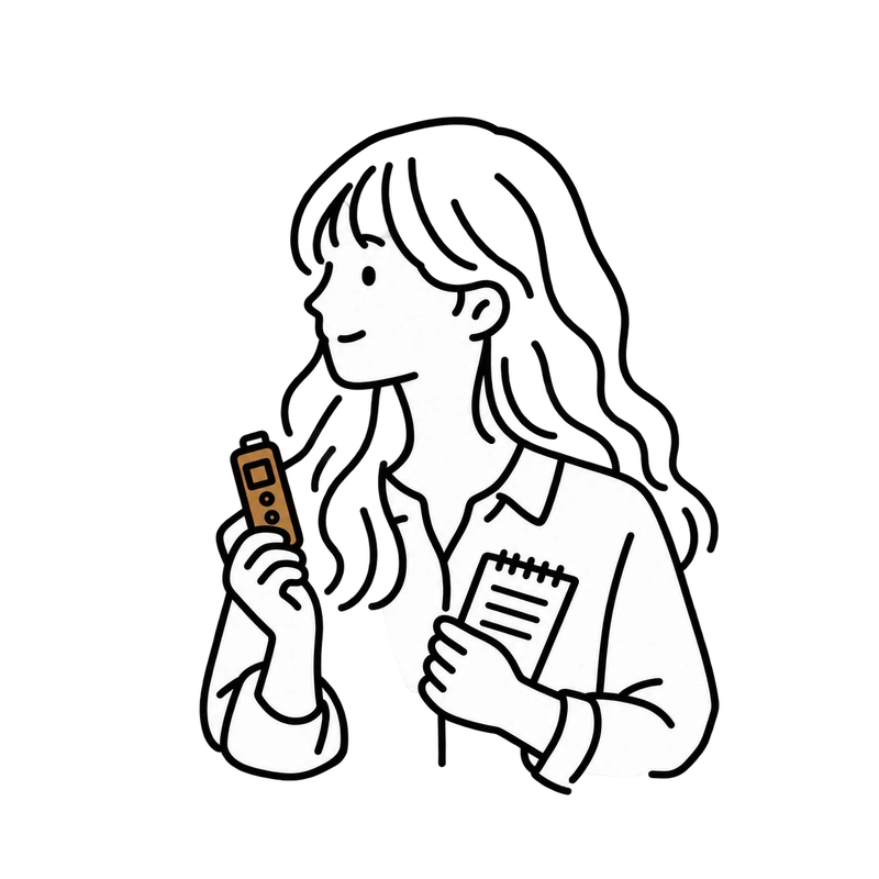岩渕ゆりのイラスト