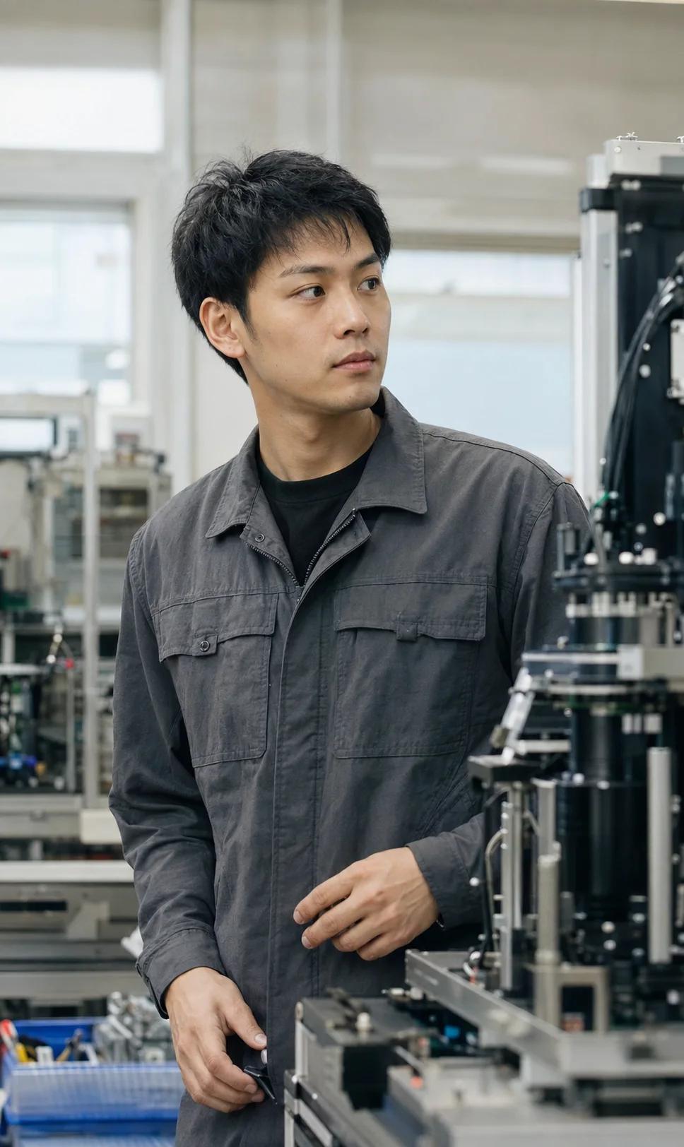 製造・組立担当の秋山直人