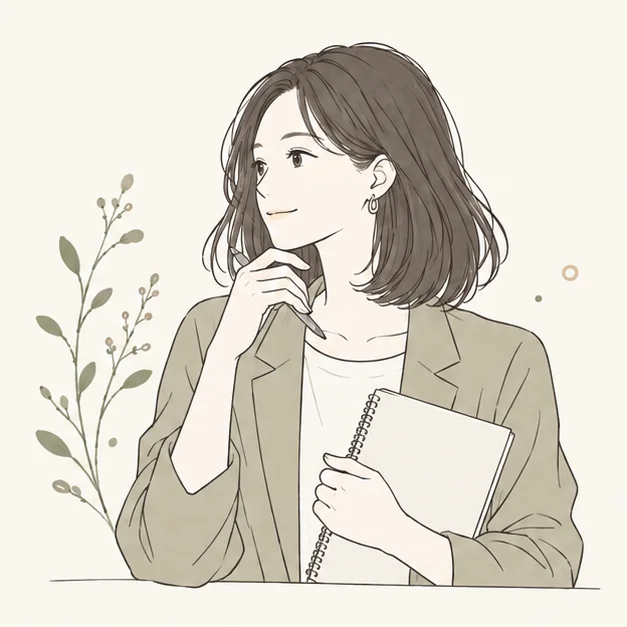 織瀬ゆりの紹介用人物イラスト