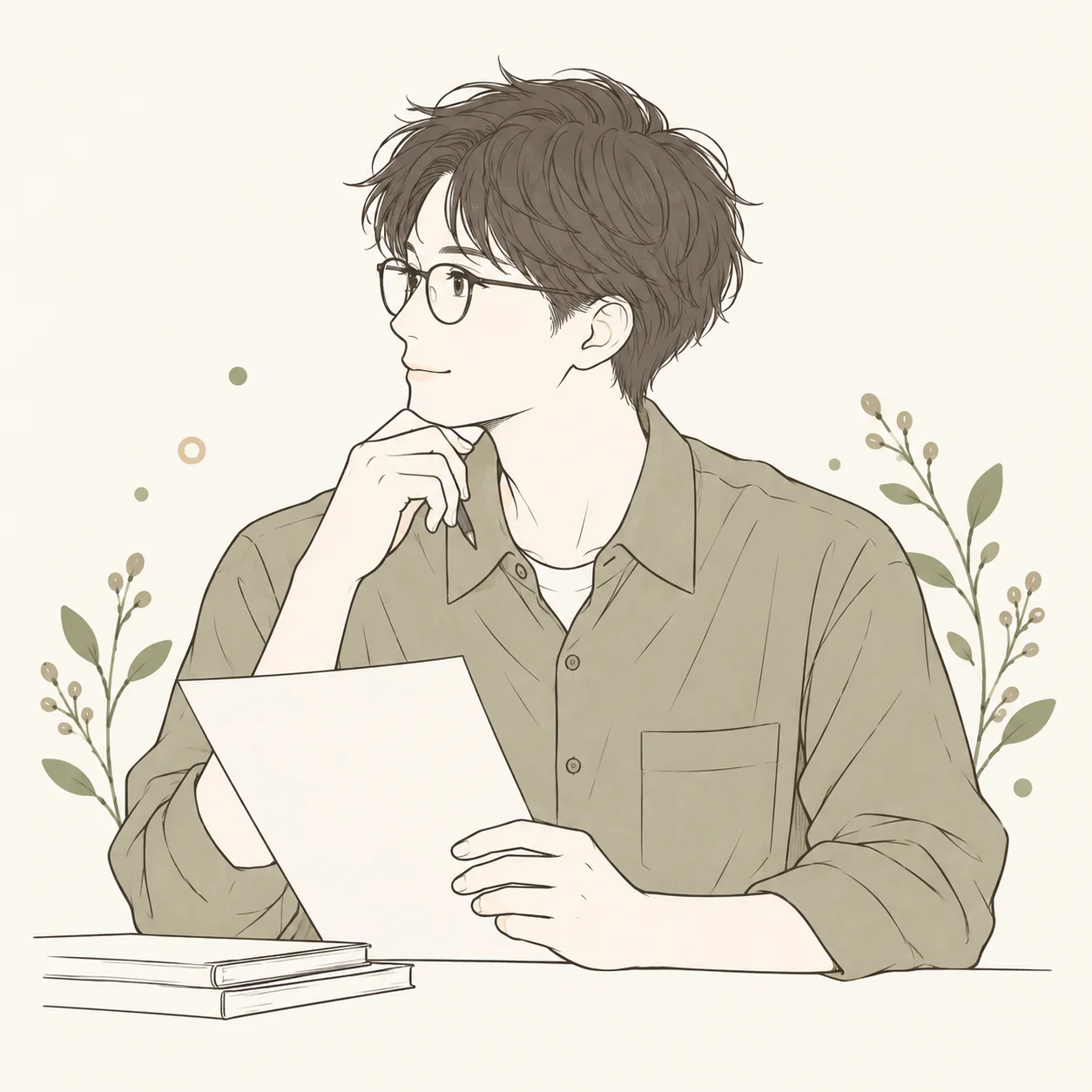 SEOパートナーの紹介用人物イラスト