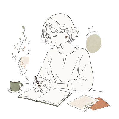デザイン担当の人物イラスト